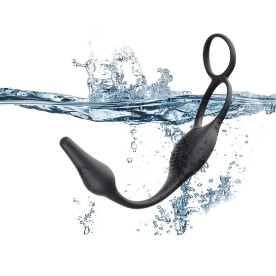Ballstretcher et Plug vibrant Wedia Vibes 7 x 2.6cm
