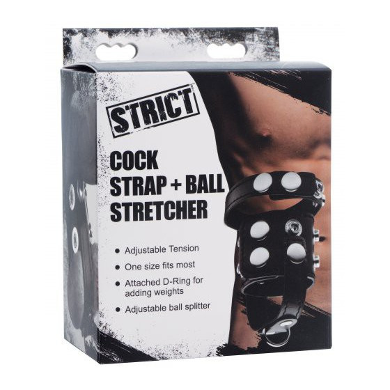 Ballstretcher Cock Strap Noir