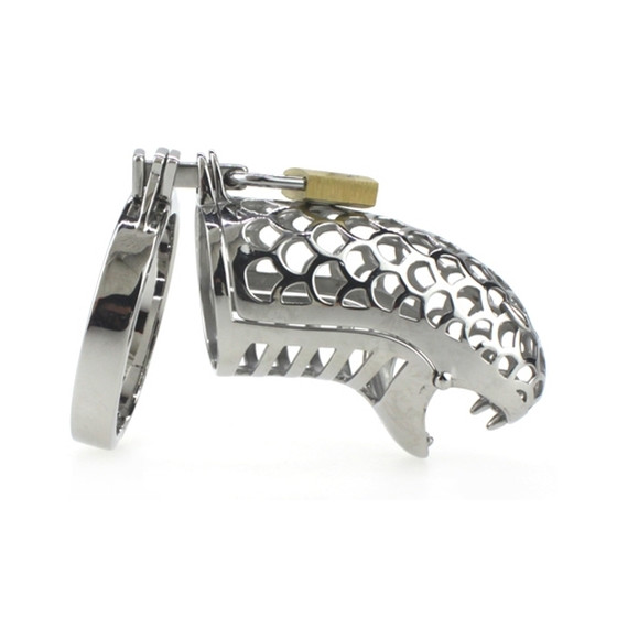 Cage de chasteté Snake Head 7.5 x 3.2 cm