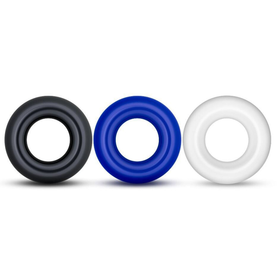 Lot 3 cockrings souples