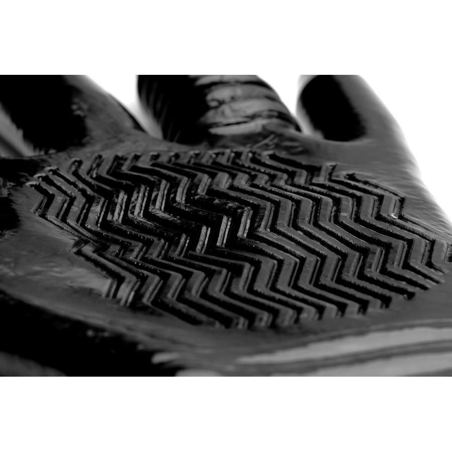 Gant Long Texturé Pleasure Fister Noir
