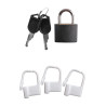 Cage de chasteté + Plug Cock Blocker 12.5 x 4.5 cm
