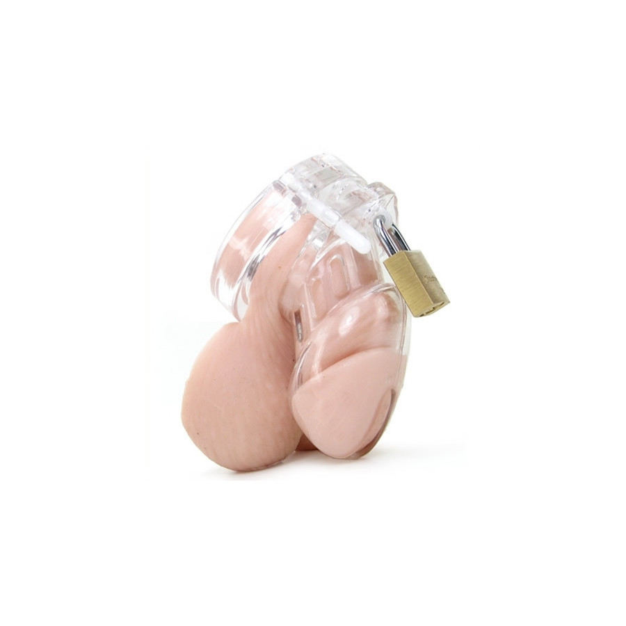 Cage de chasteté MINI LOCKY 6 x 3.2 cm Transparente