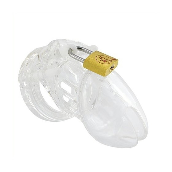 Cage de chasteté MINI LOCKY 6 x 3.2 cm Transparente