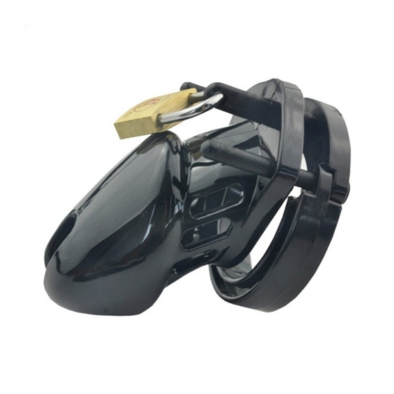 Cage de chasteté Mini Locky 6 x 3.2 cm Noire