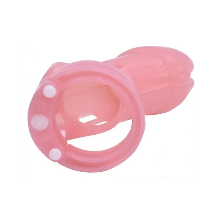 Cage de chasteté Locky 8 x 3.3 cm Rose