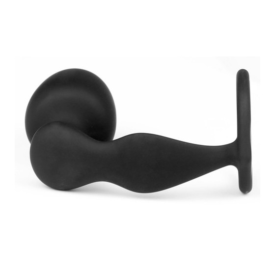 Plug et Cockring Silicone 8cm