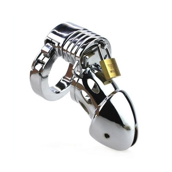 Cage de chasteté Modula métal 9 x 3.5 cm