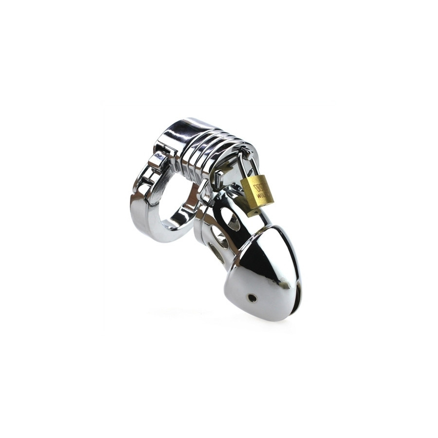 Cage de chasteté Modula métal 9 x 3.5 cm