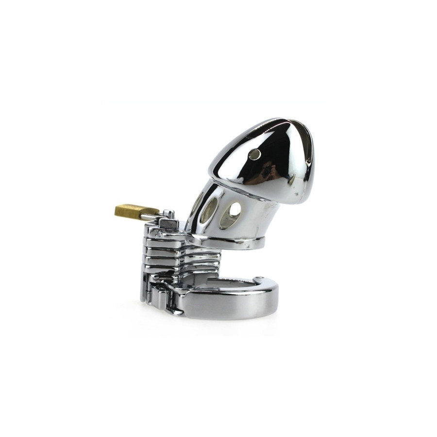 Cage de chasteté Modula métal 9 x 3.5 cm