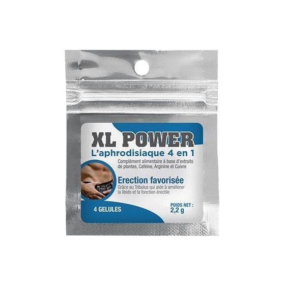 Stimulant Érection XL Power 4 gélules