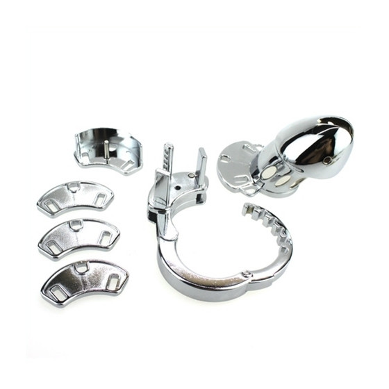 Cage de chasteté Modula métal 9 x 3.5 cm
