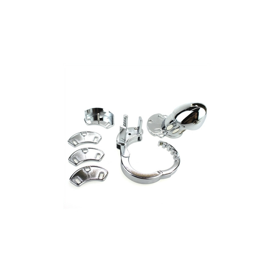 Cage de chasteté Modula métal 9 x 3.5 cm