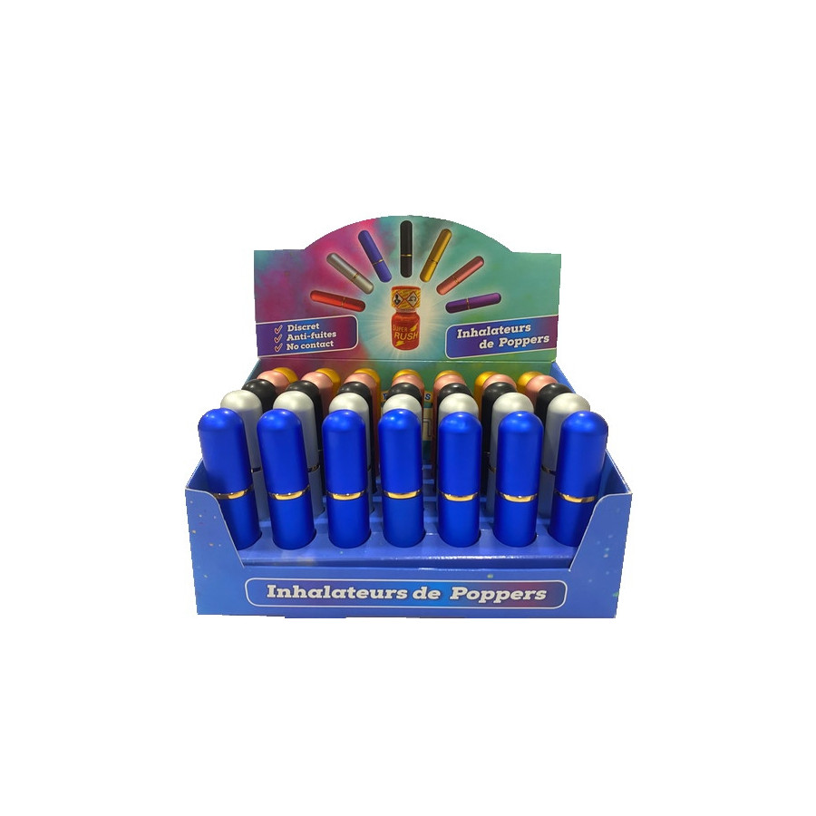 Display Inhalateurs pour Aroma en Aluminium x35