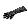 Gant Long Texturé Pleasure Fister Noir