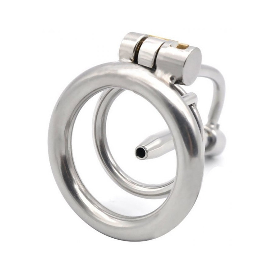 Cage de chasteté avec Tige Urètre 5cm - Diamètre 8mm