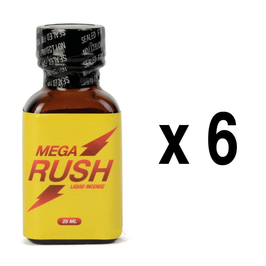 Mega Rush 25ml x6 Mega Rush 25ml x6