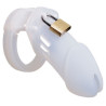 Cage de chasteté Silicone Bran 9 x 3cm Transparente