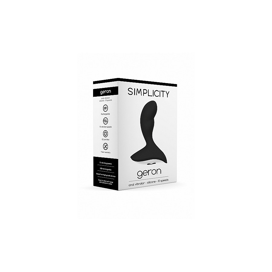 Stimulateur de prostate vibrant Geron Simplicity
