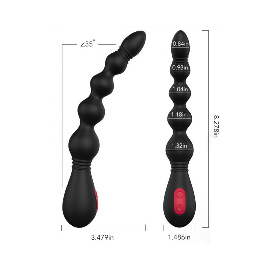 Stimulateur de prostate VINS 16 x 3.4 cm