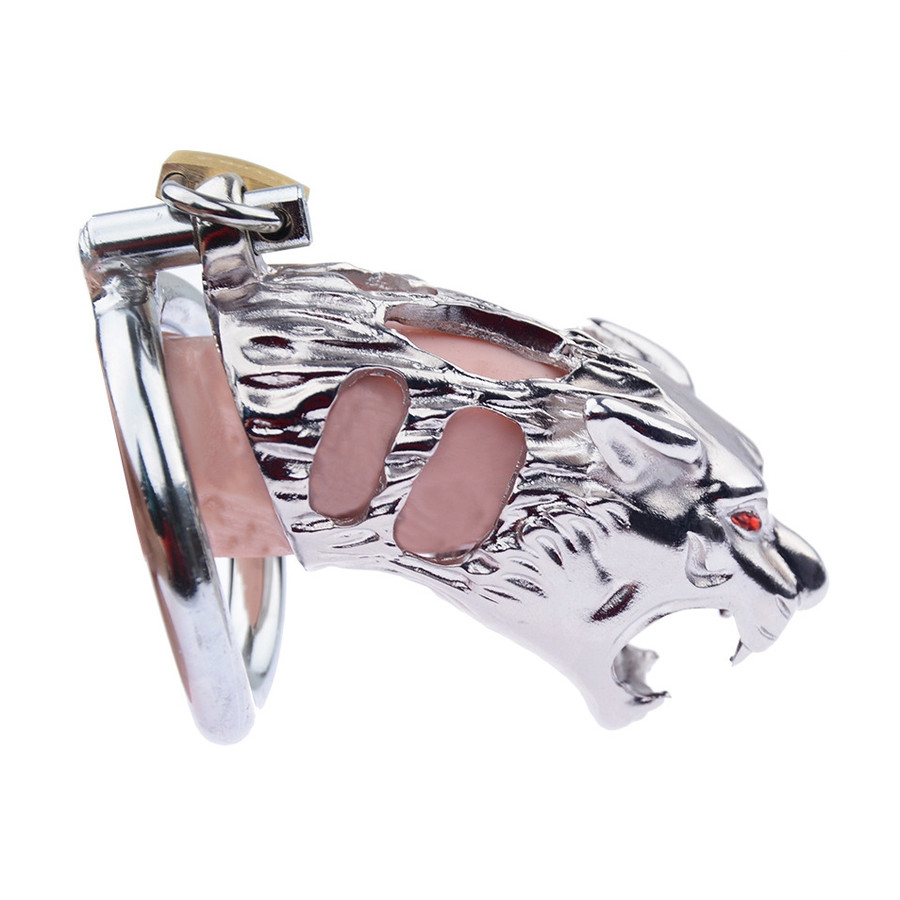 Cage de chasteté en métal Tiger 9 x 3cm