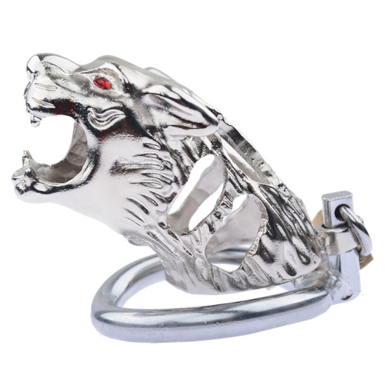 Cage de chasteté en métal Tiger 9 x 3cm