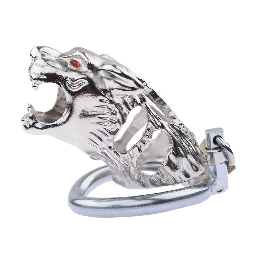 Cage de chasteté en métal Tiger 9 x 3cm