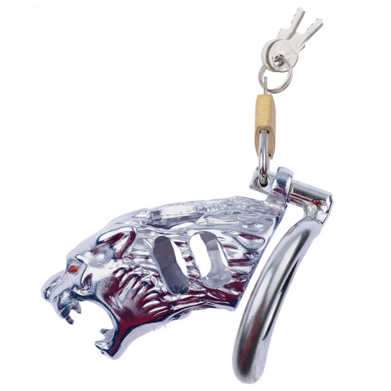 Cage de chasteté en métal Tiger 9 x 3cm