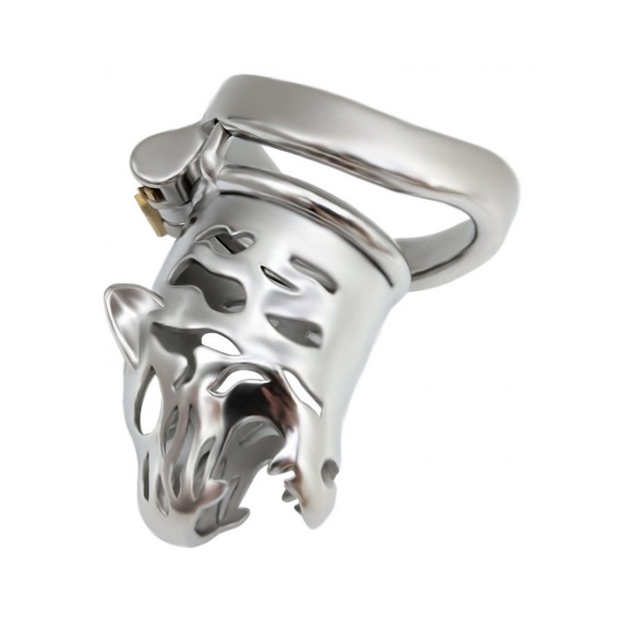 Cage de chasteté en métal Tiger 6 x 3cm