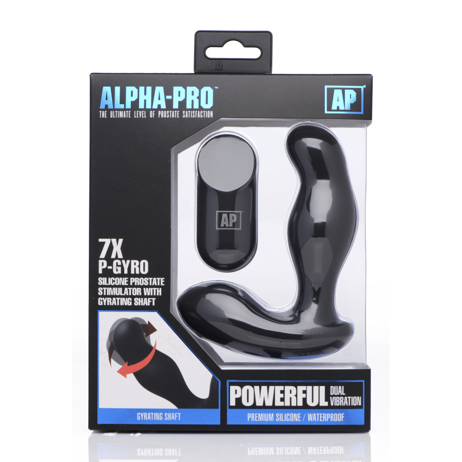 Stimulateur de prostate vibrant P-Gyro 10 x 3.7 cm