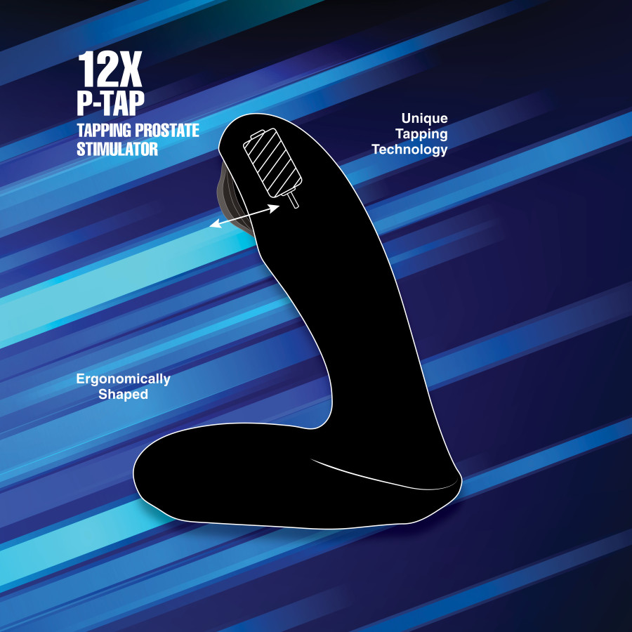 Stimulateur de prostate P-Pulse 9 x 3.5 cm