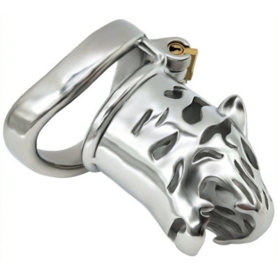 Cage de chasteté en métal Tiger 6 x 3cm