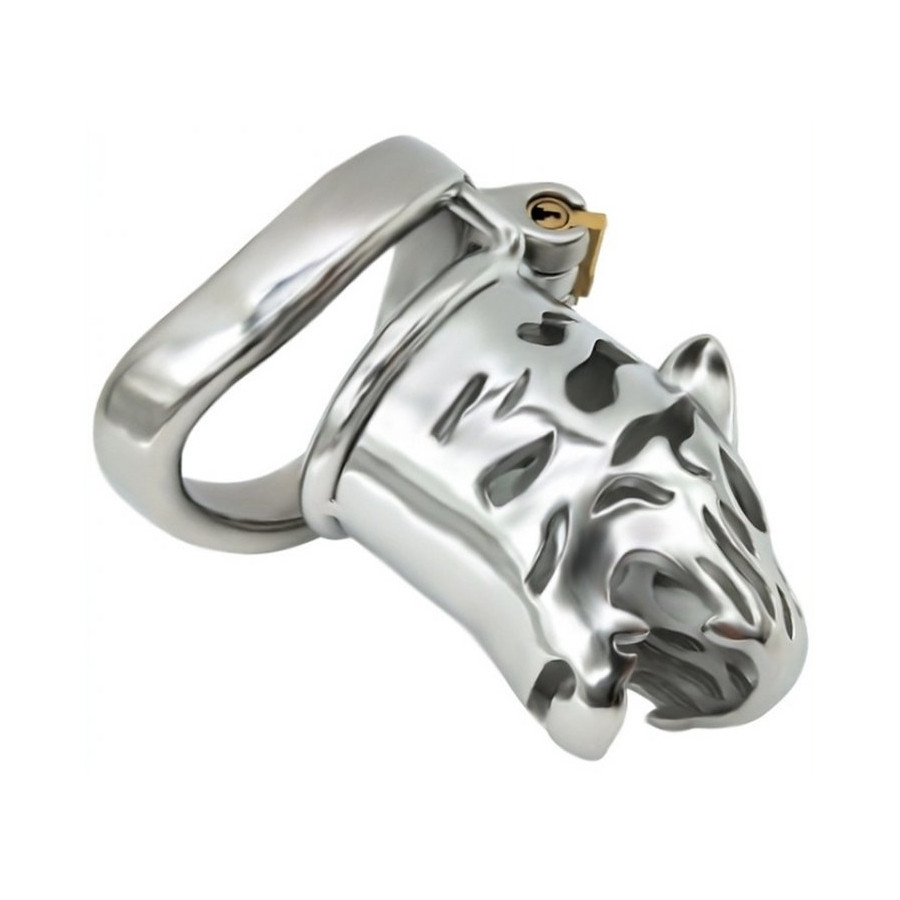 Cage de chasteté en métal Tiger 6 x 3cm