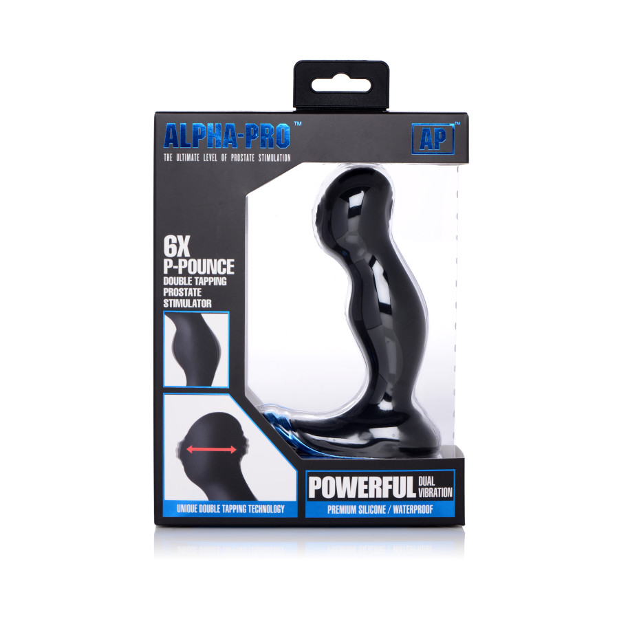 Stimulateur de prostate DOUBLE TAPPING 12 x 4 cm