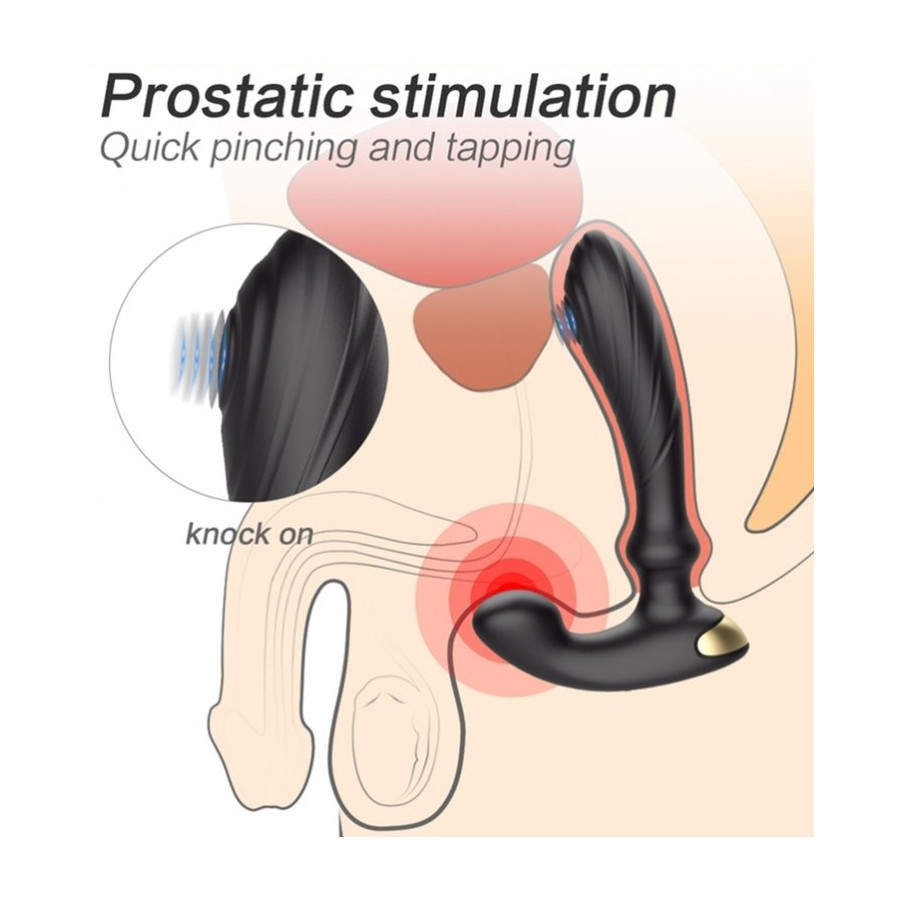 Plug de prostate Raper Up 12 x 3cm
