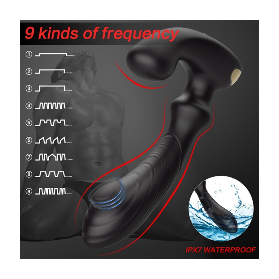 Plug de prostate Raper Up 12 x 3cm