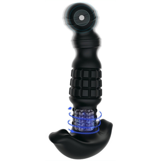 Stimulateur de prostate Vibrant XXBang Rotatif 15 x 3.8cm