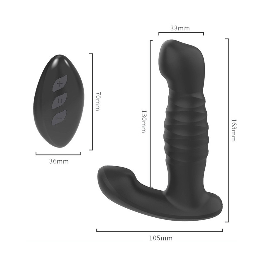 Stimulateur de prostate vibrant Thrusty 12 x 3.3cm