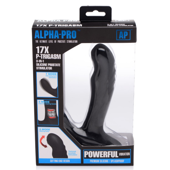 Stimulateur de prostate P-Trigasm 13 x 3.6 cm