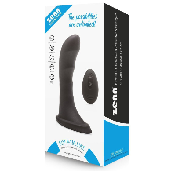 Plug prostatique vibrant Bim Bam 12 x 3.2cm