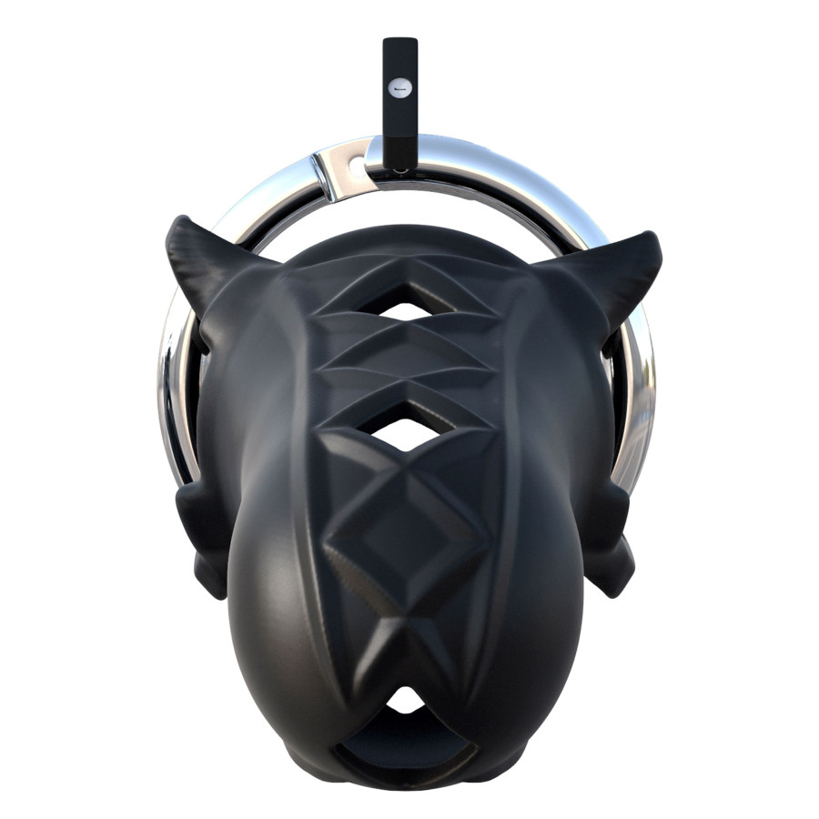 Cage de chasteté en silicone Cock Blocker 9 x 4cm