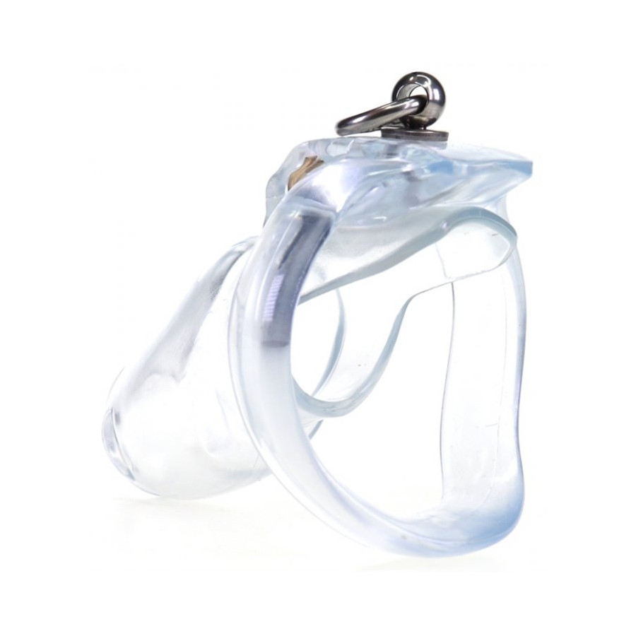 Cage de chasteté Dick Off 10 x 3cm Transparent