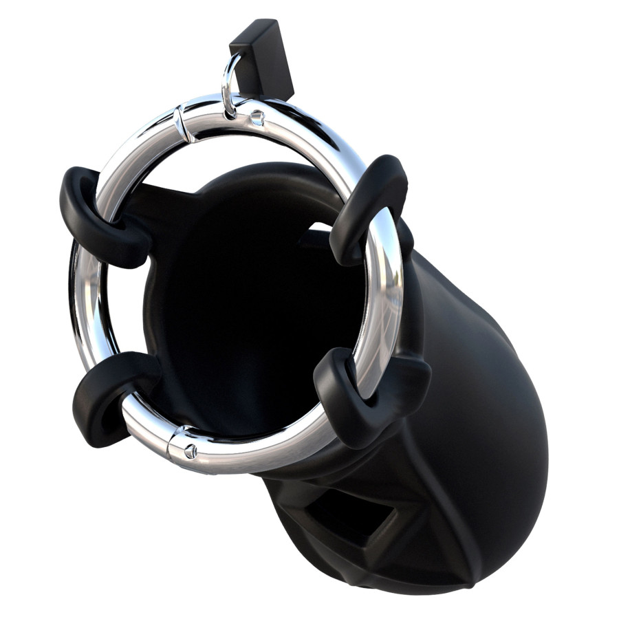Cage de chasteté en silicone Cock Blocker 9 x 4cm
