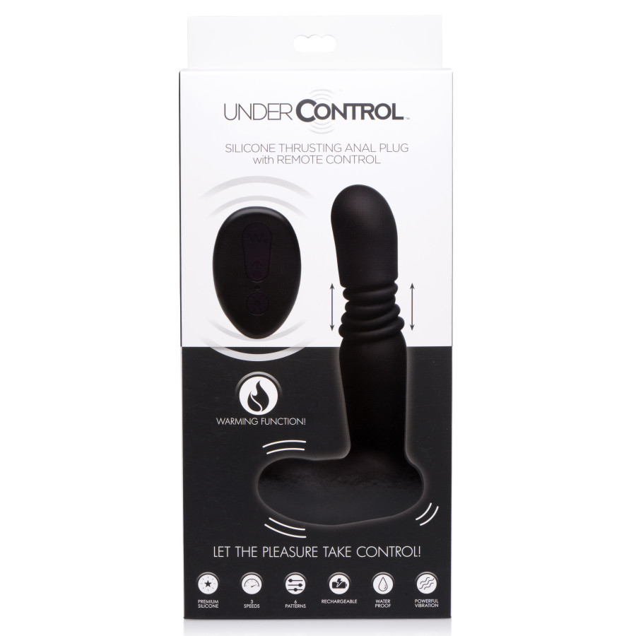 Stimulateur de prostate avec poussée Thrust Control 12.5 x 3 cm