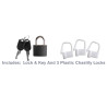 Cage de chasteté en silicone Cock Blocker 9 x 4cm