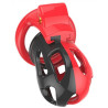 Cage de chasteté Joker 7.5 x 3cm Rouge-Noir