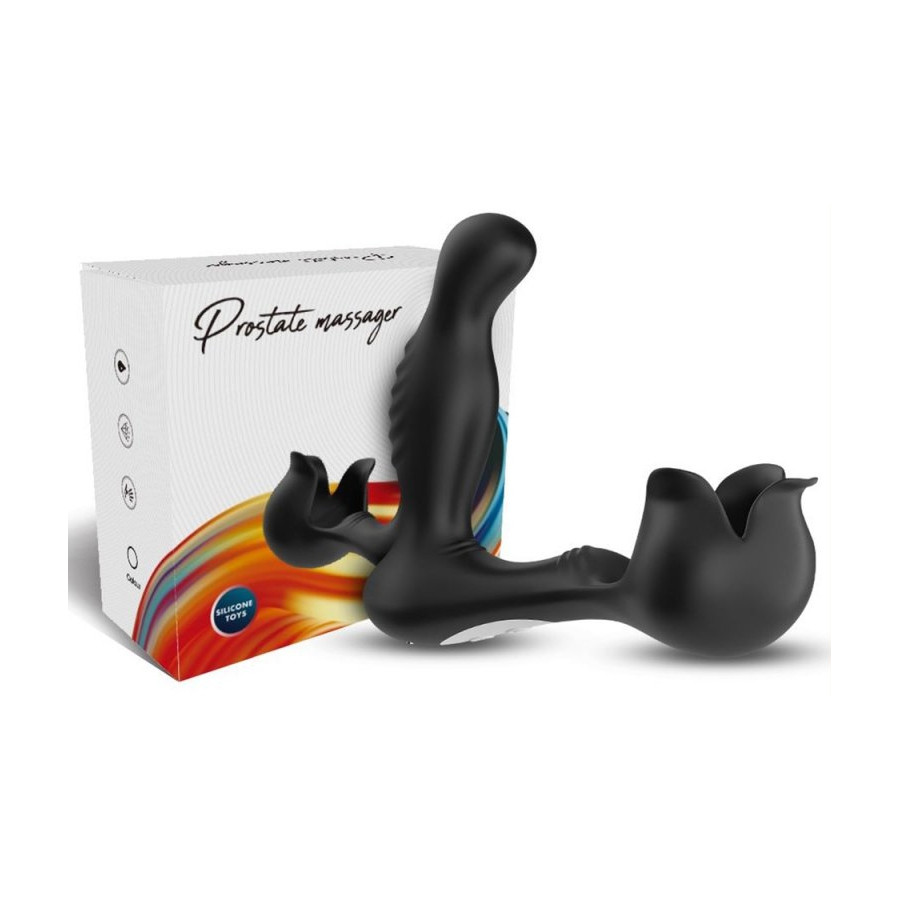 Plug prostatique rotatif avec sac à bourses Surround 10 x 3.4cm