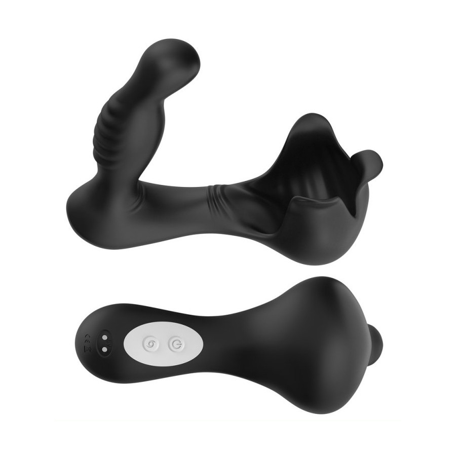 Plug prostatique rotatif avec sac à bourses Surround 10 x 3.4cm
