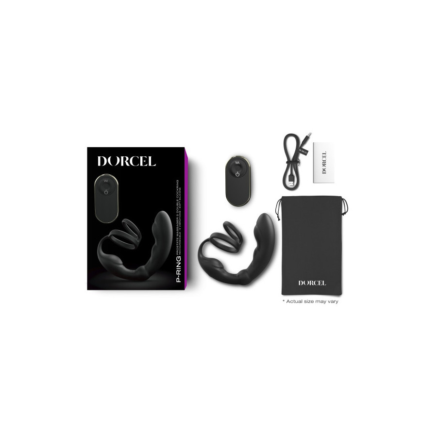 Cockring Plug Vibrant  P-Ring Dorcel 9 x 3.7cm