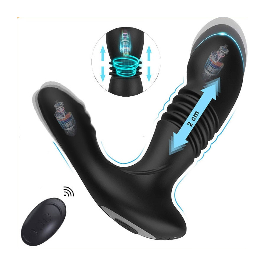 Stimulateur de prostate vibrant Thrusty Max 12 x 3.5cm Stimulateur de prostate vibrant Thrusty Max 12 x 3.5cm